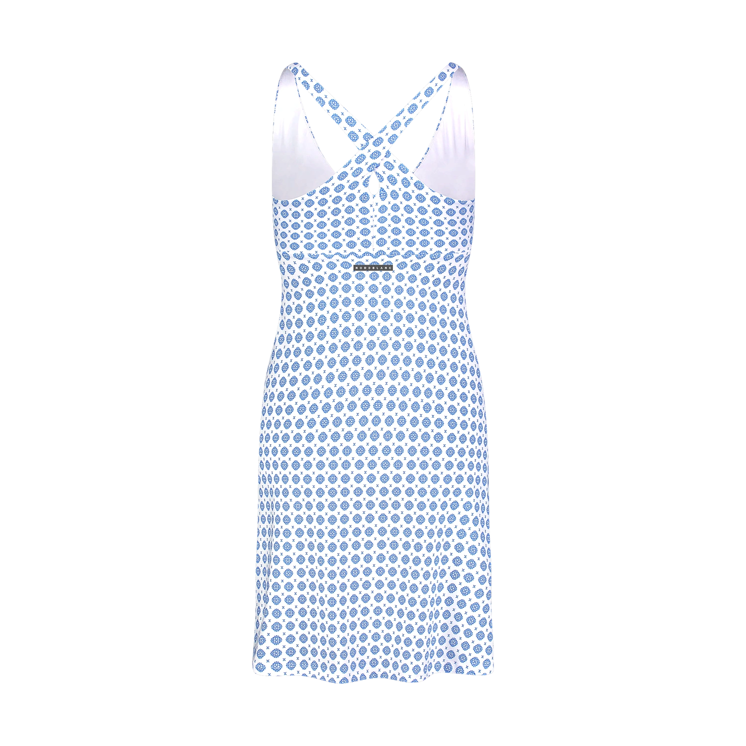 Sports dress women's - V-NECK blue-2