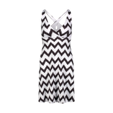 Sports dress women's - V-NECK black