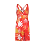 Sports dress women's - V-NECK orange