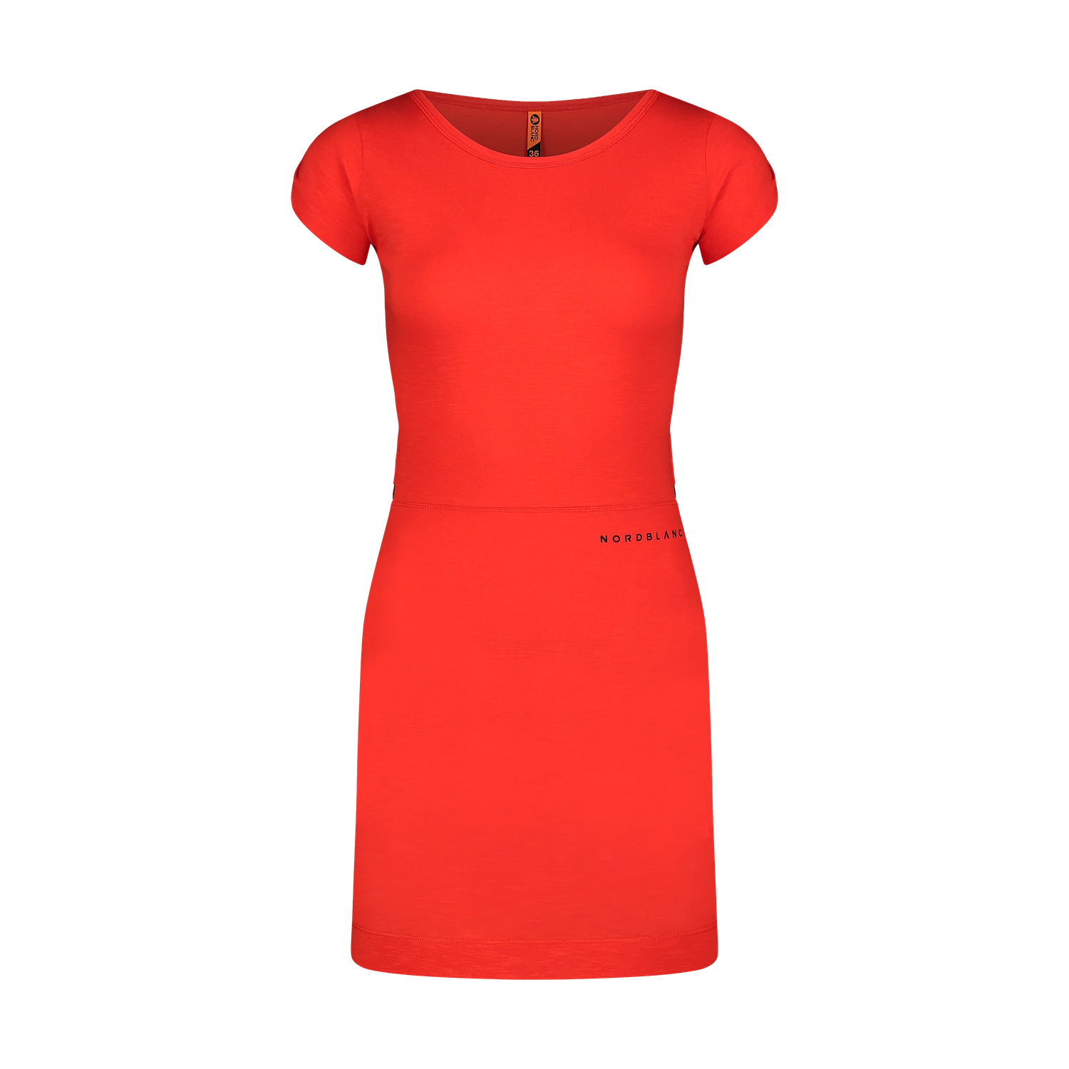 Dress women's - WAISTLINE orange-1