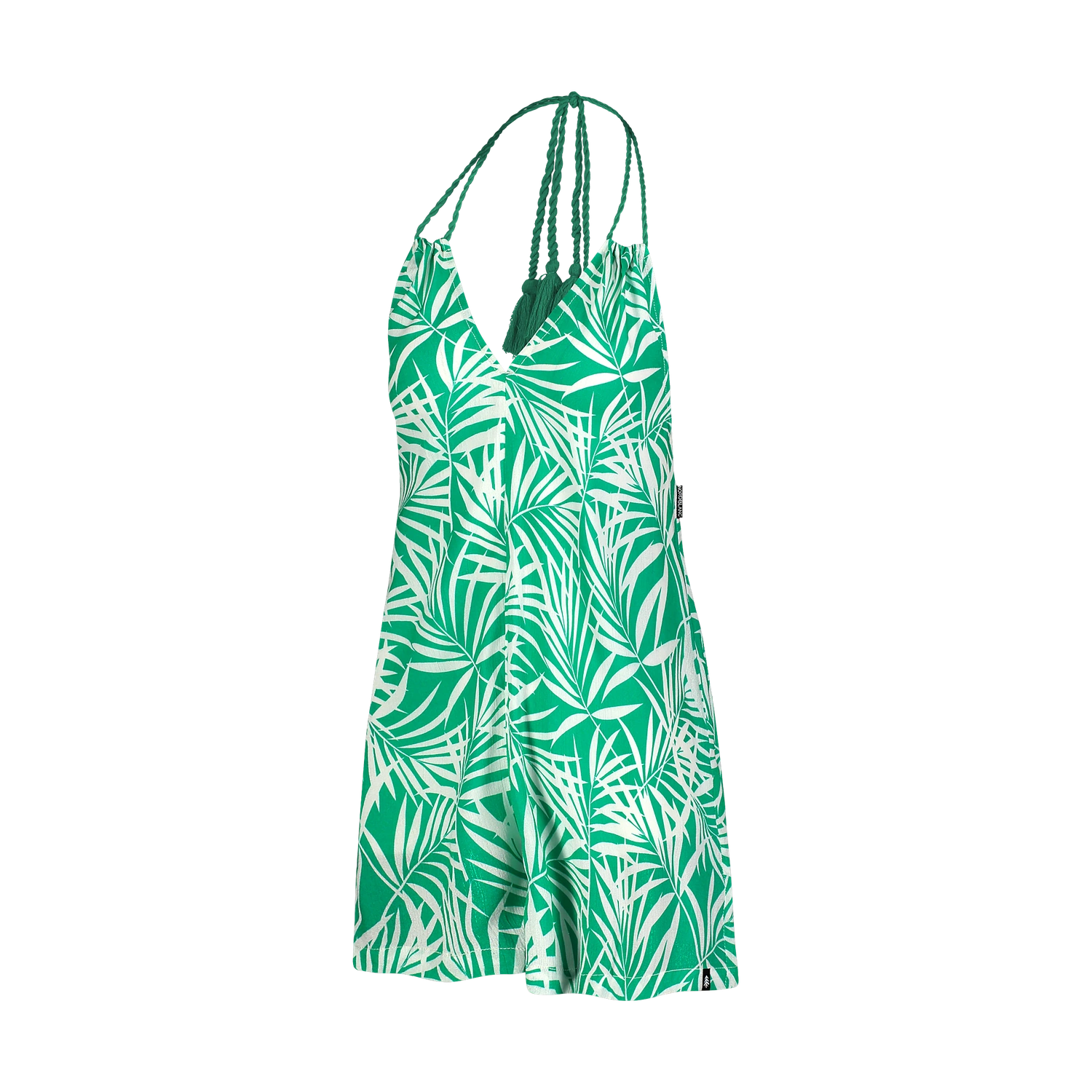 Overall pamutból női - BOHO zöld-4