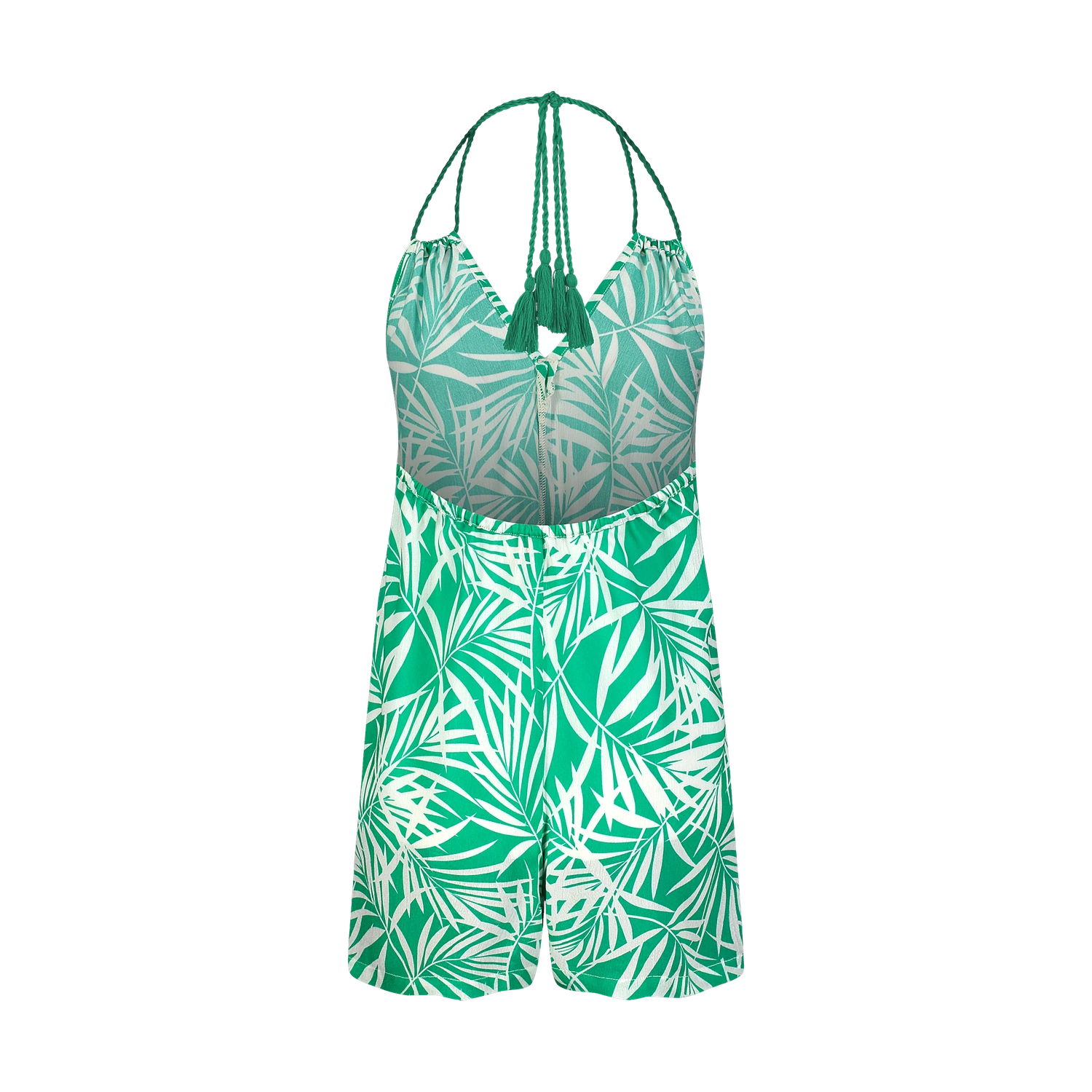 Overall pamutból női - BOHO zöld-5