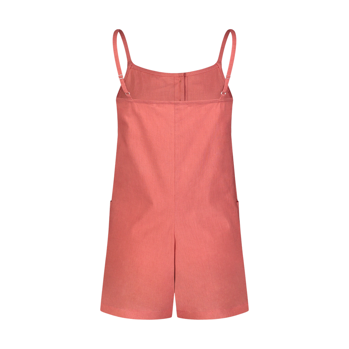 Playsuit i bomull dam - SUNNY rosa – bild 7