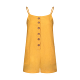 Bavlněný overal dámský - SUNNY žlutý