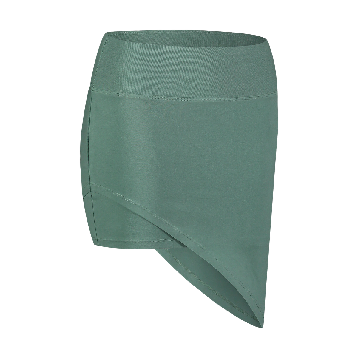 Katoenen rok dames - AMANDA groen – afbeelding 3
