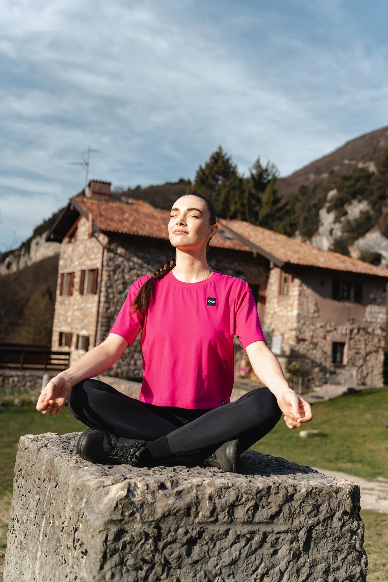 Crop top dámsky - CROPTOP ružový-3