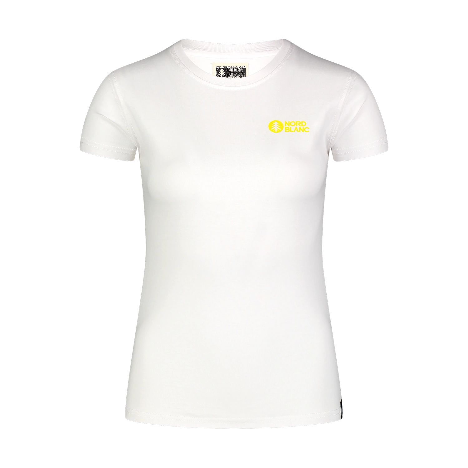 Bio-Baumwolle T-Shirt Damen - SUNSHINE weiß-1
