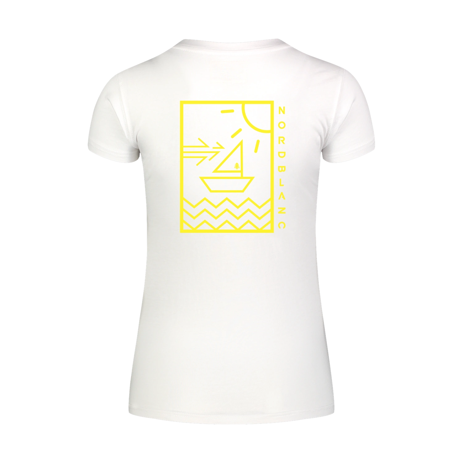 Bio-Baumwolle T-Shirt Damen - SUNSHINE weiß-2