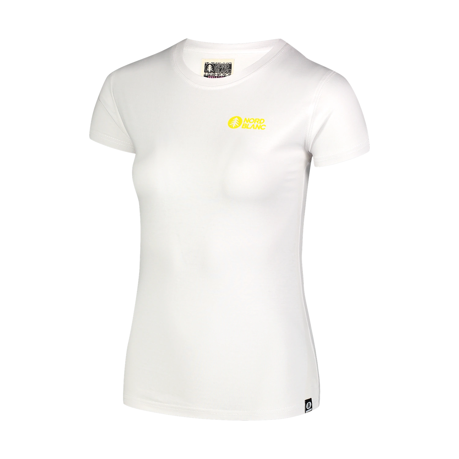 Bio-Baumwolle T-Shirt Damen - SUNSHINE weiß-3