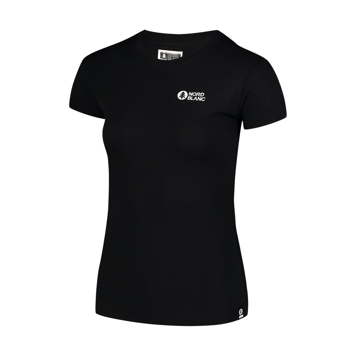 Organic cotton t-shirt women's - SUNSHINE black – image 3