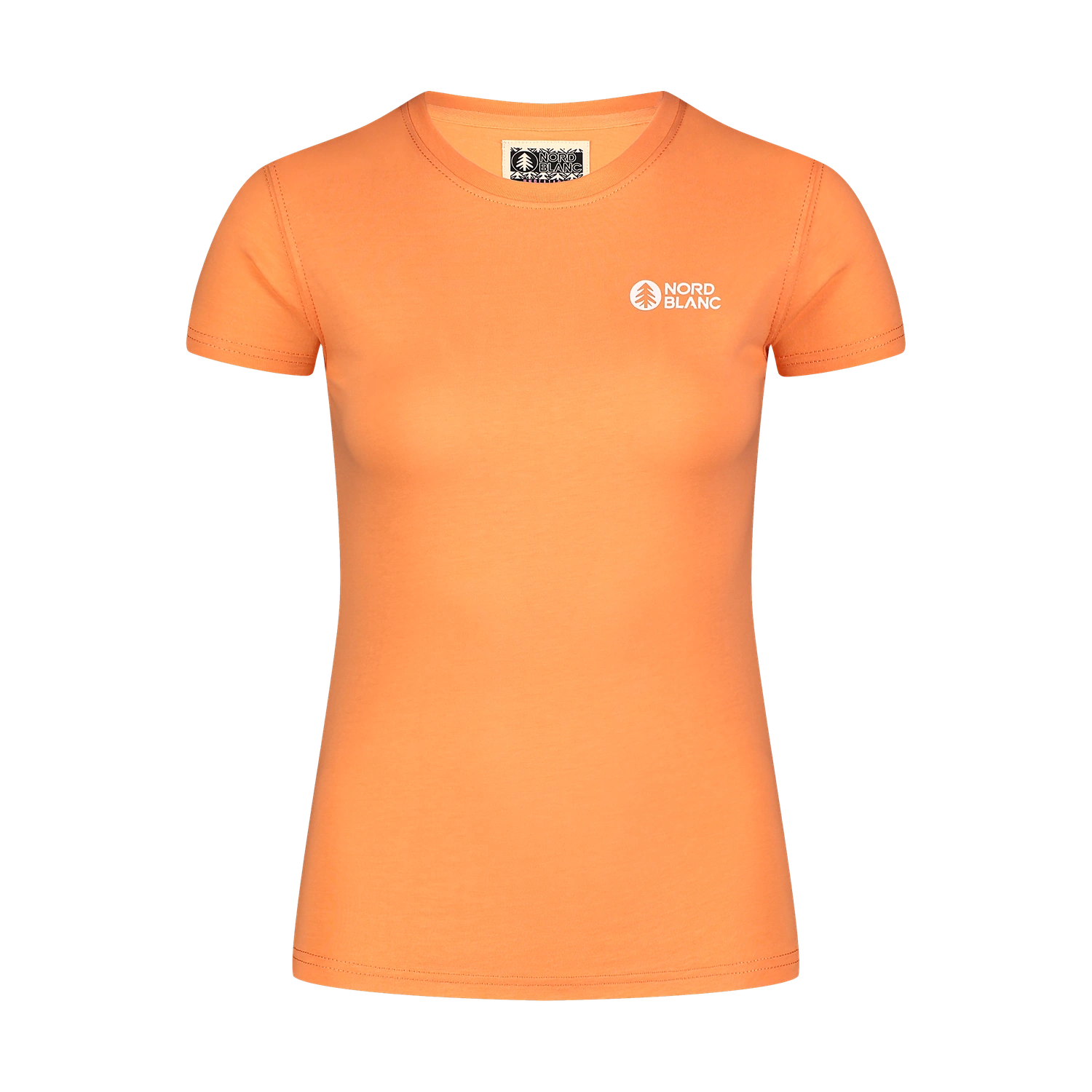 Organic cotton t-shirt women's - SUNSHINE orange-1