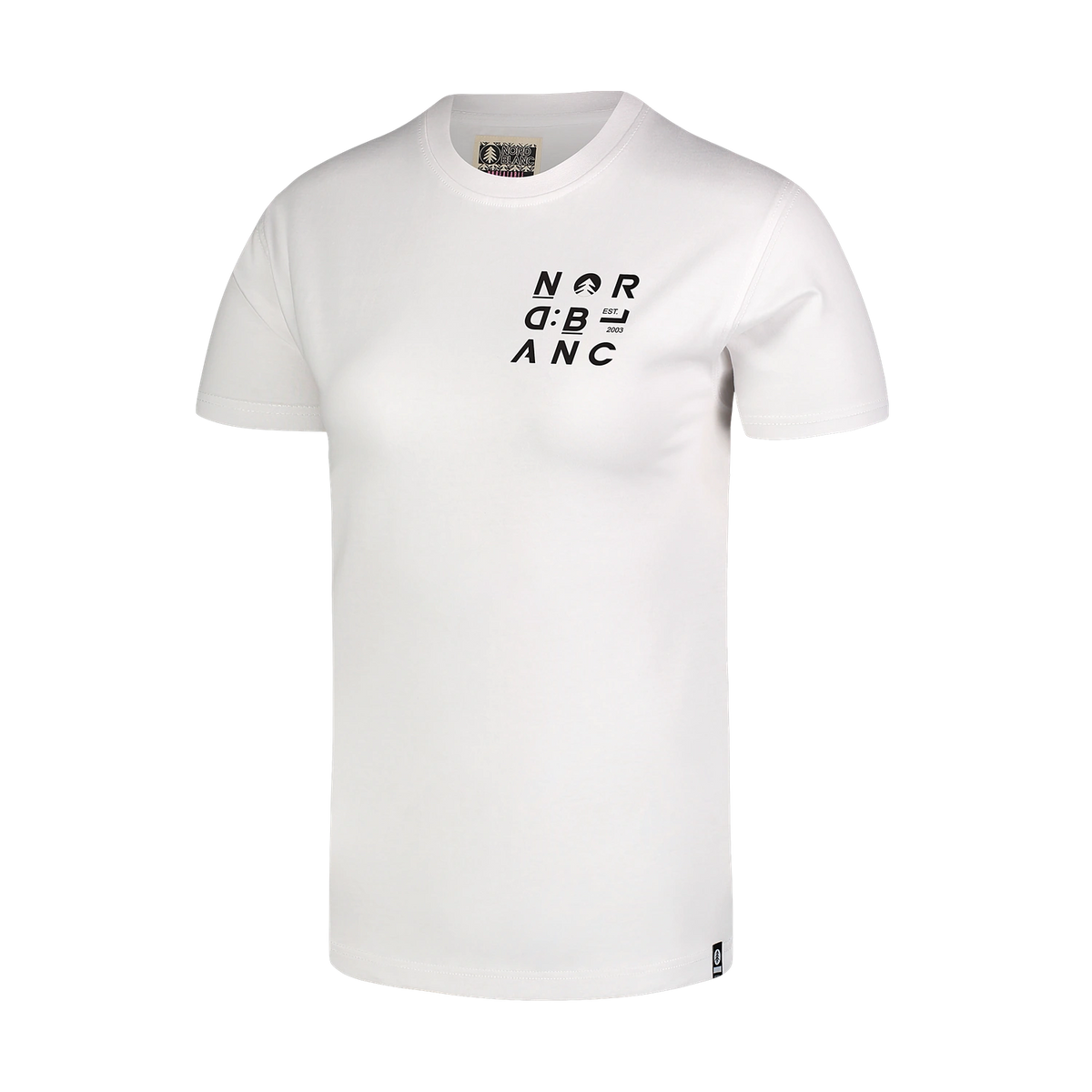 Organic cotton t-shirt women's - LETTERS white – image 2