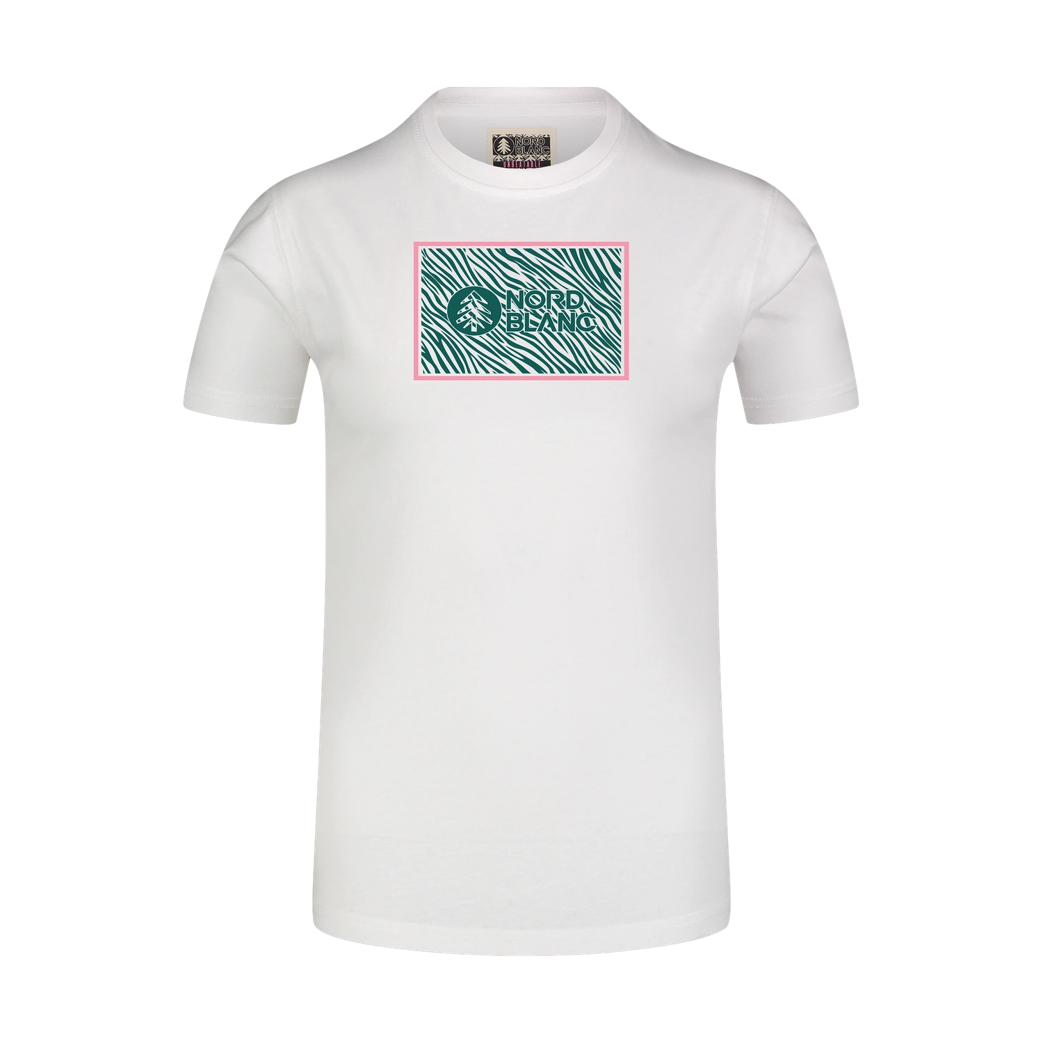 Organic cotton t-shirt women's - SAFARI white-1