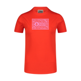 Organic cotton t-shirt women's - SAFARI orange