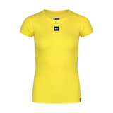 Cotton t-shirt women's - CLOSE-UP yellow