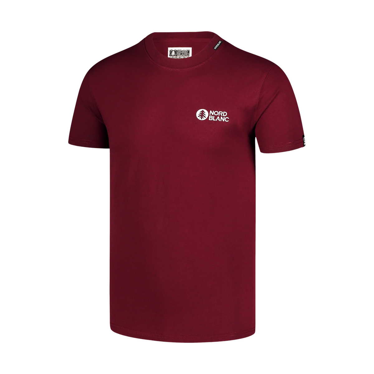 Organic cotton t-shirt men's - SAILBOARD wine red – image 3