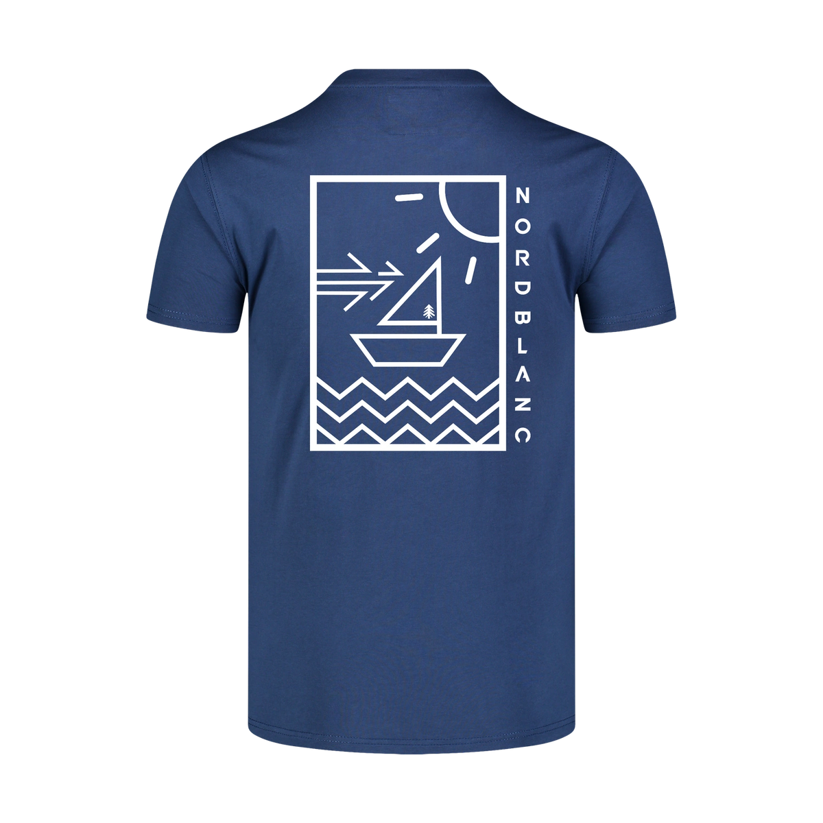 Bio-Baumwolle T-Shirt Herren - SAILBOARD blau – Bild 2
