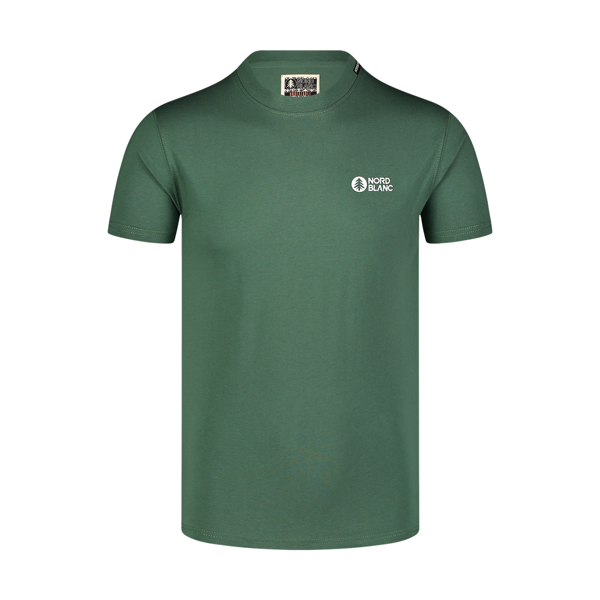 Organic cotton t-shirt men's - SAILBOARD green