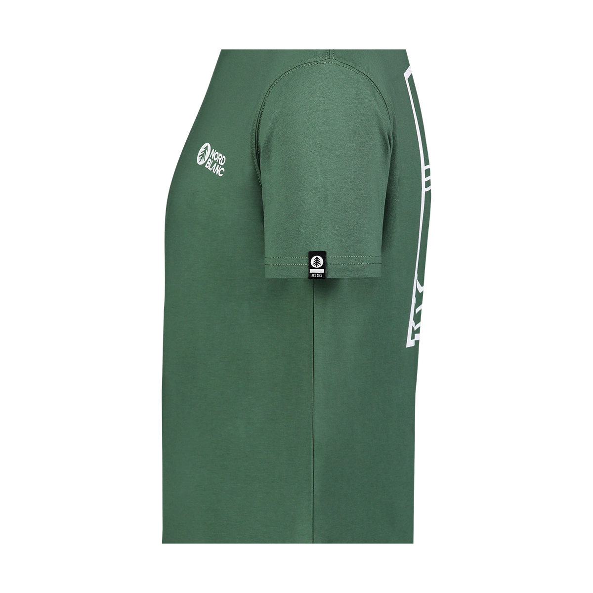 Organic cotton t-shirt men's - SAILBOARD green – image 4