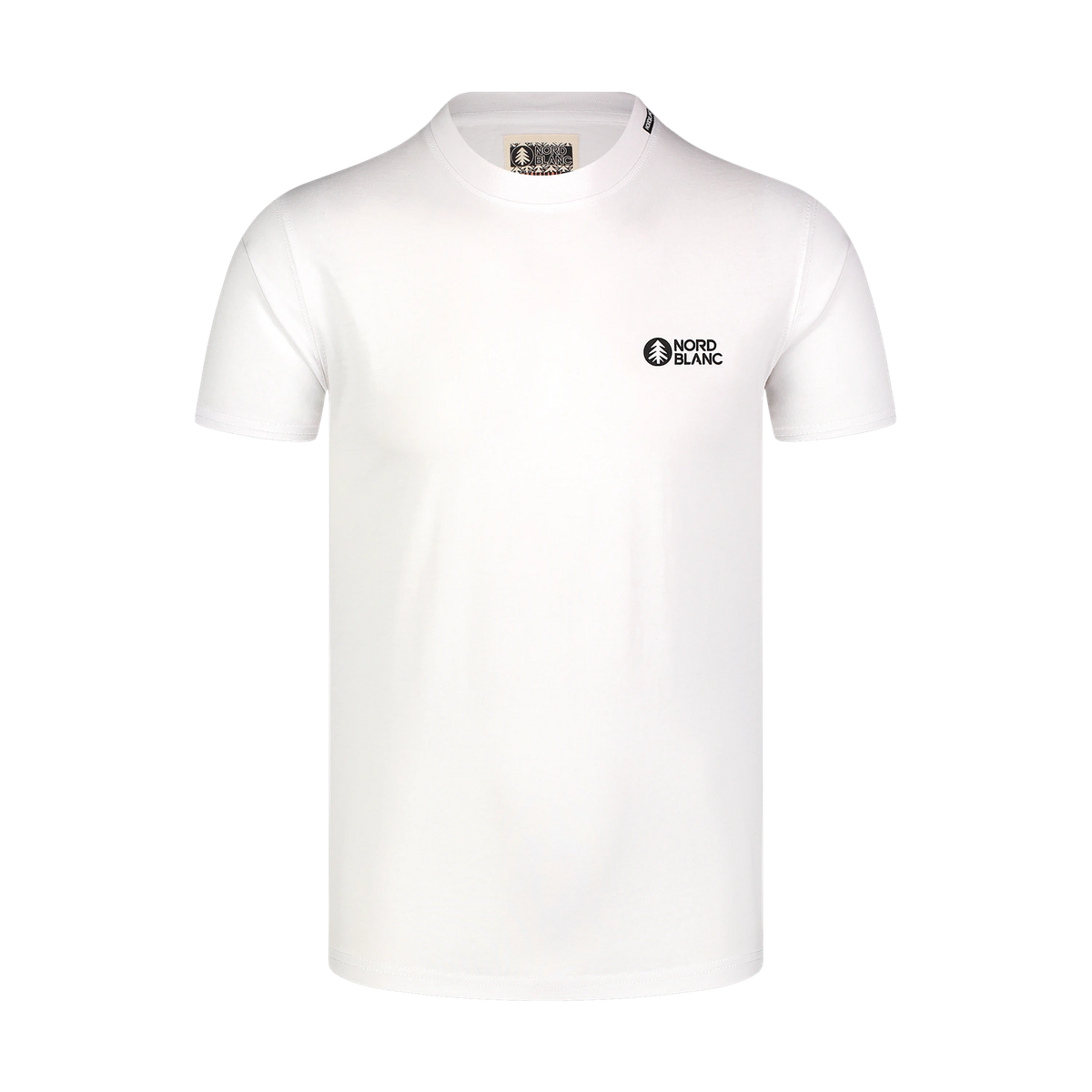 Organic cotton t-shirt men's - NATURE white