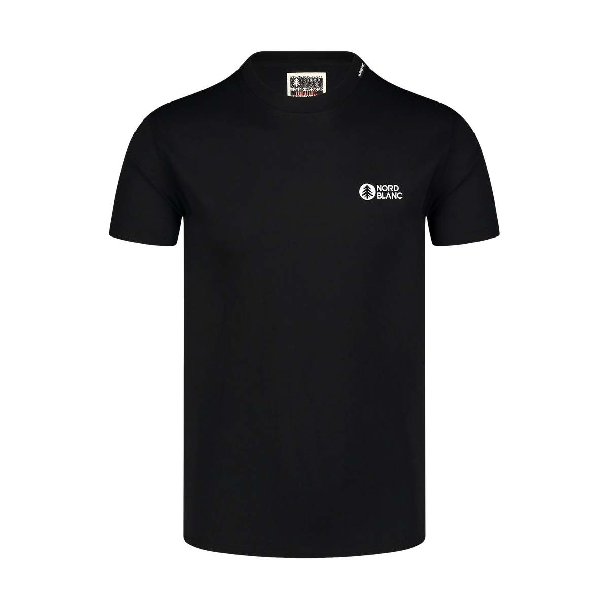Organic cotton t-shirt men's - NATURE black