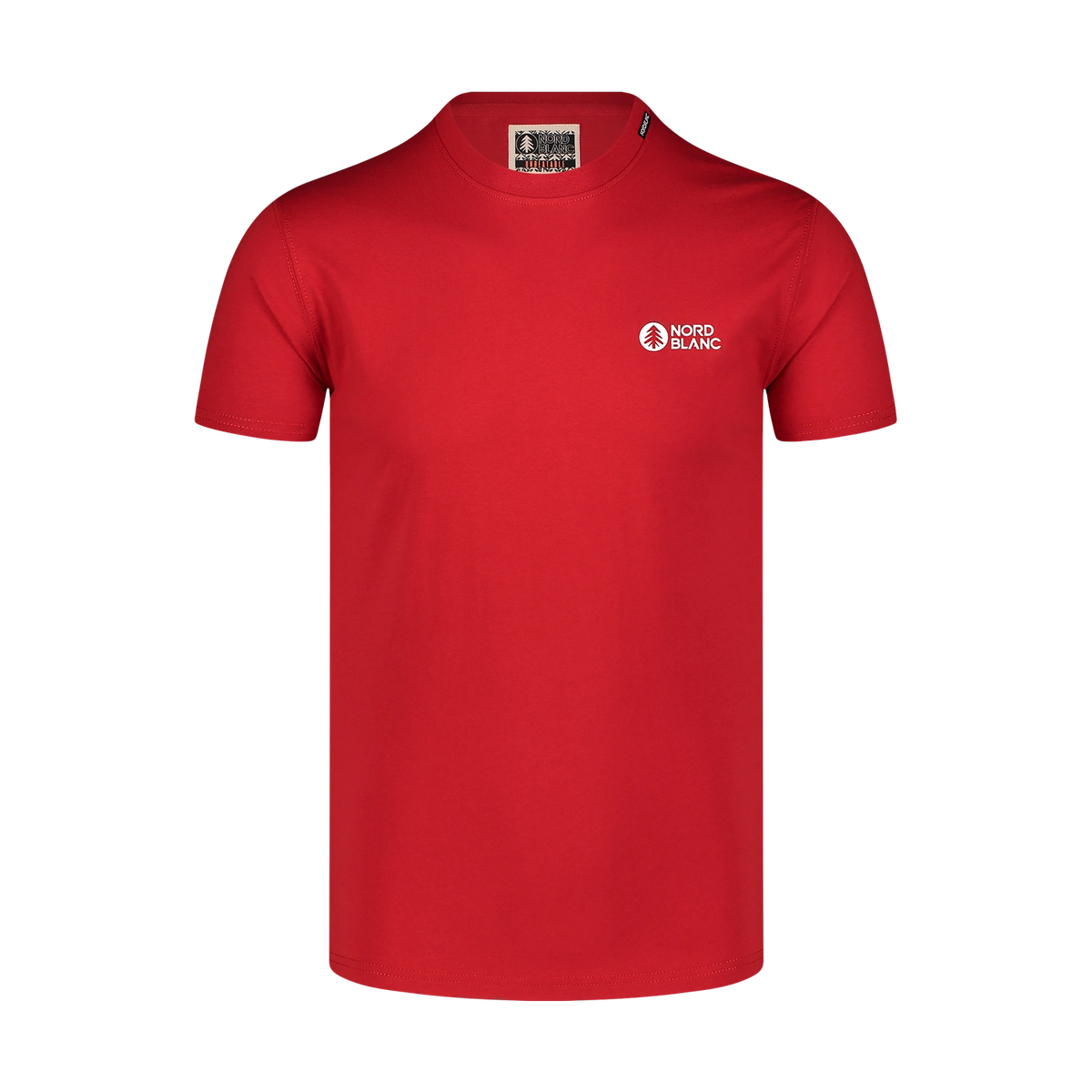 Organic cotton t-shirt men's - NATURE orange