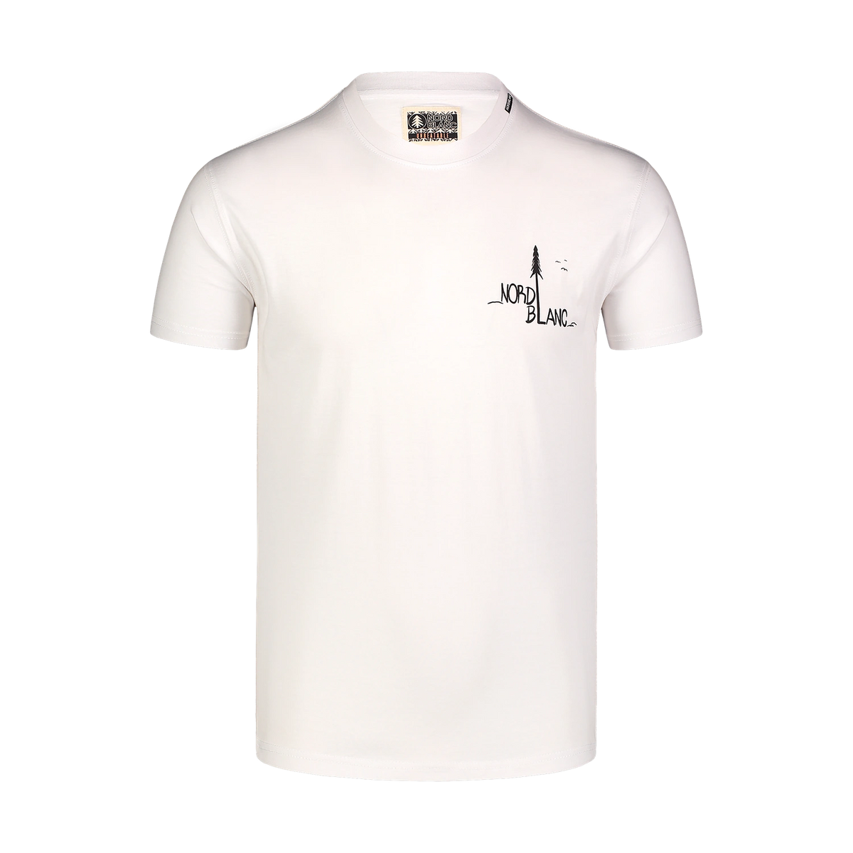 T-shirt i ekologisk bomull herr - AVENUE vit