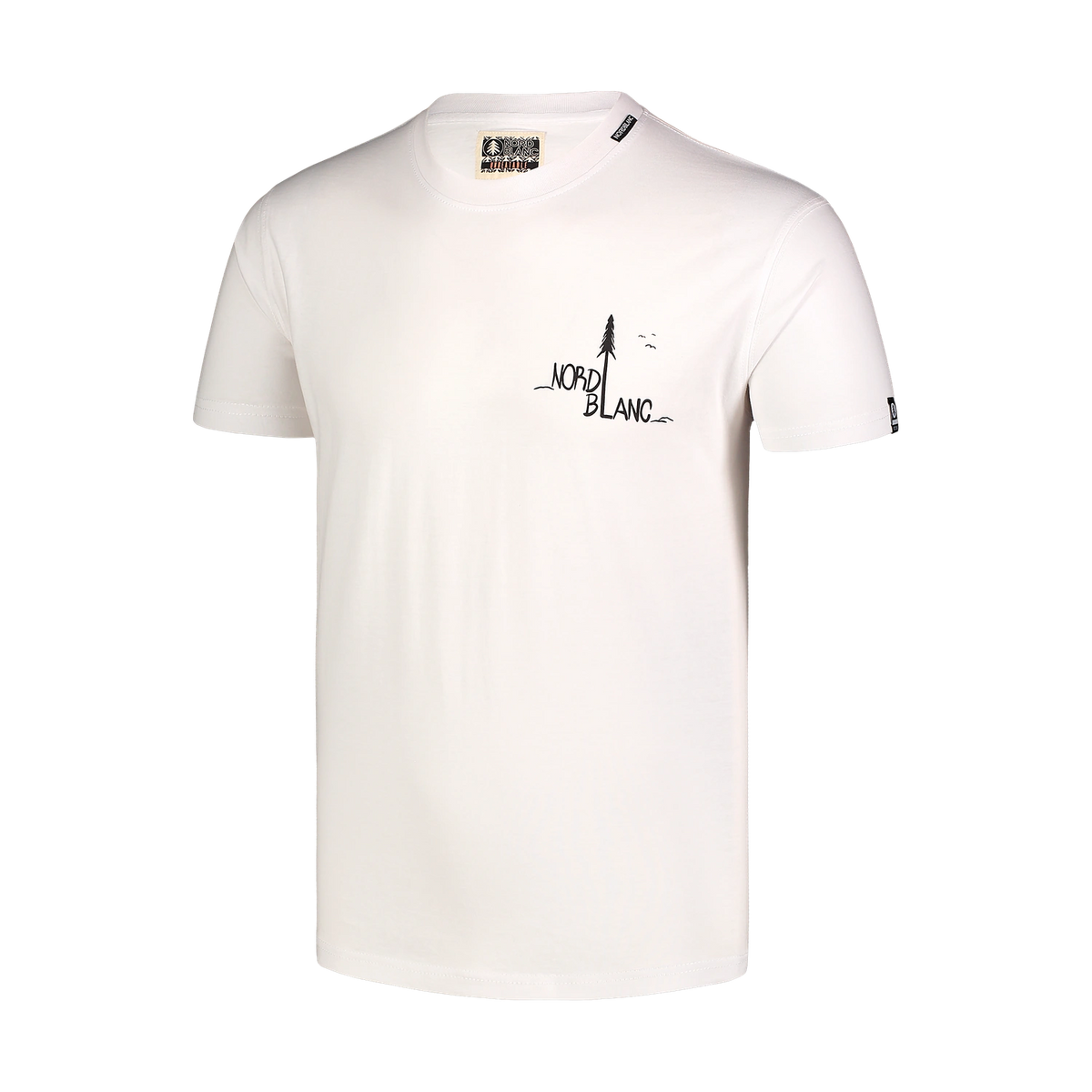 Organic cotton t-shirt men's - AVENUE white – image 2