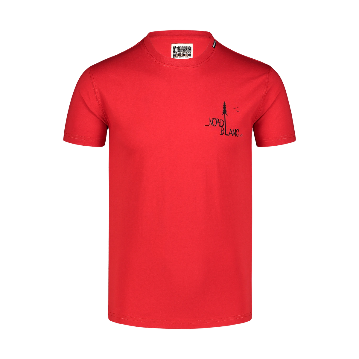 Organic cotton t-shirt men's - AVENUE orange