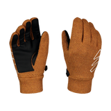 Knit gloves - CLUTCH brown
