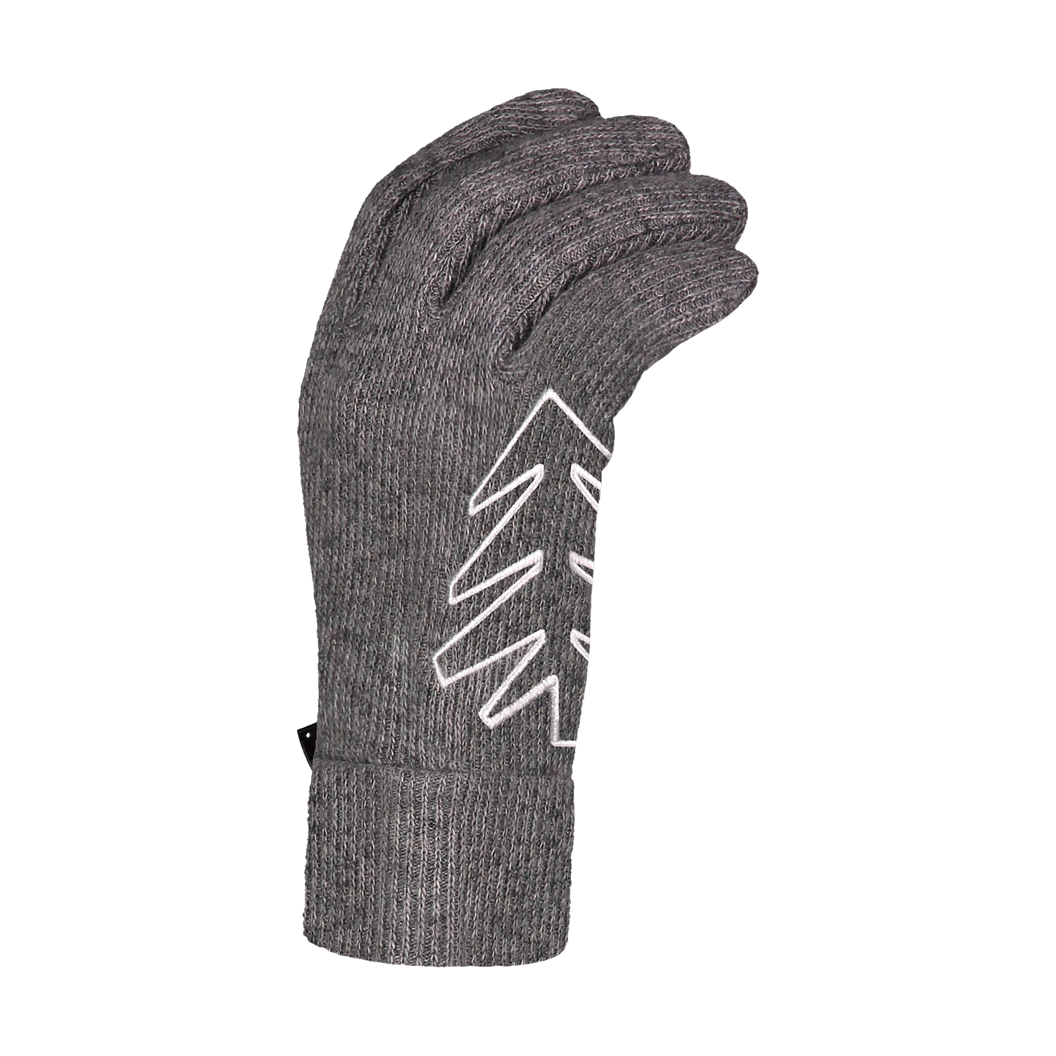 Pletené rukavice - CLUTCH šedé-4