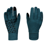 Powerfleece gloves - CONTROLLER green