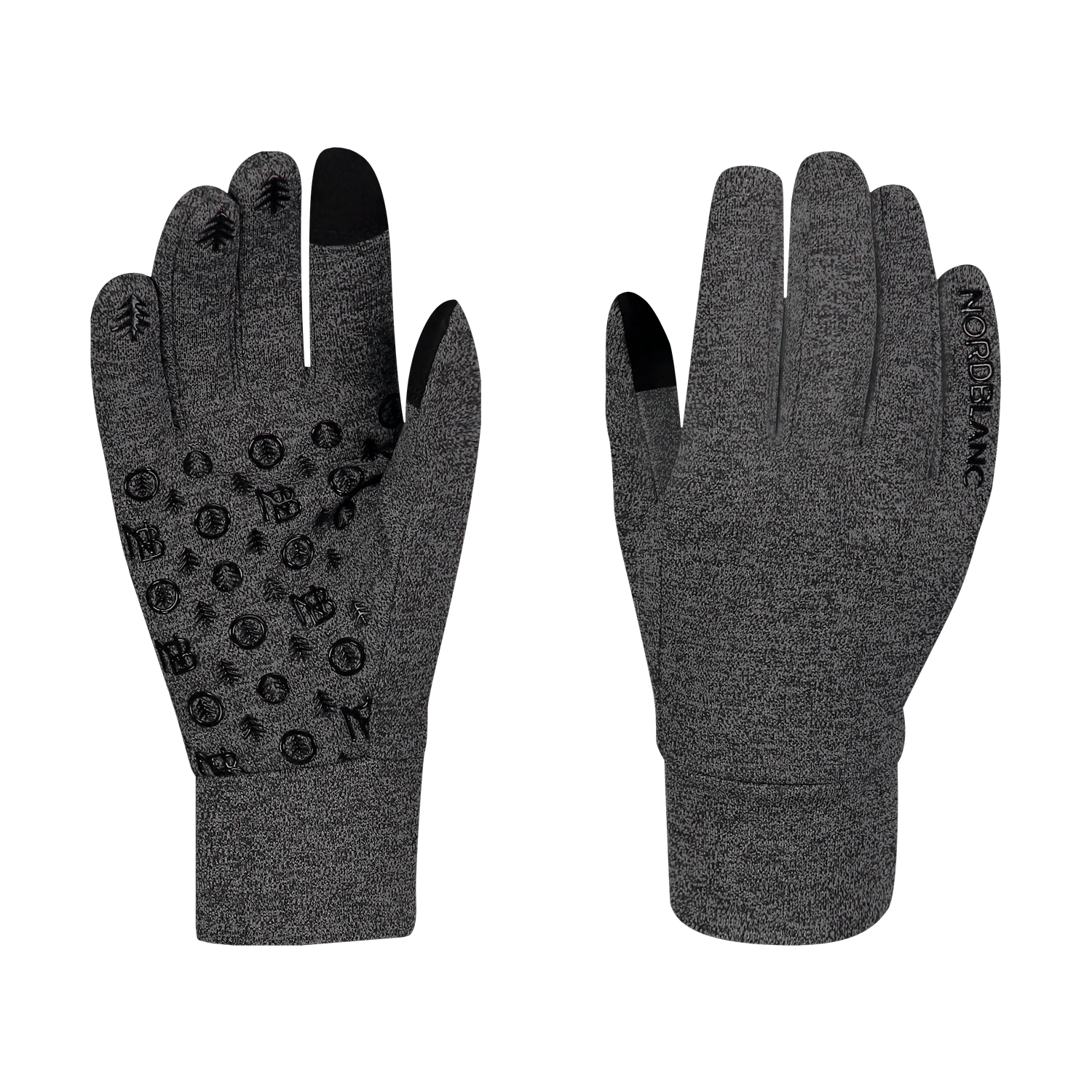 Powerfleece gloves - CONTROLLER grey
