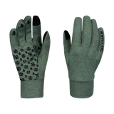 Powerfleece gloves - CONTROLLER green