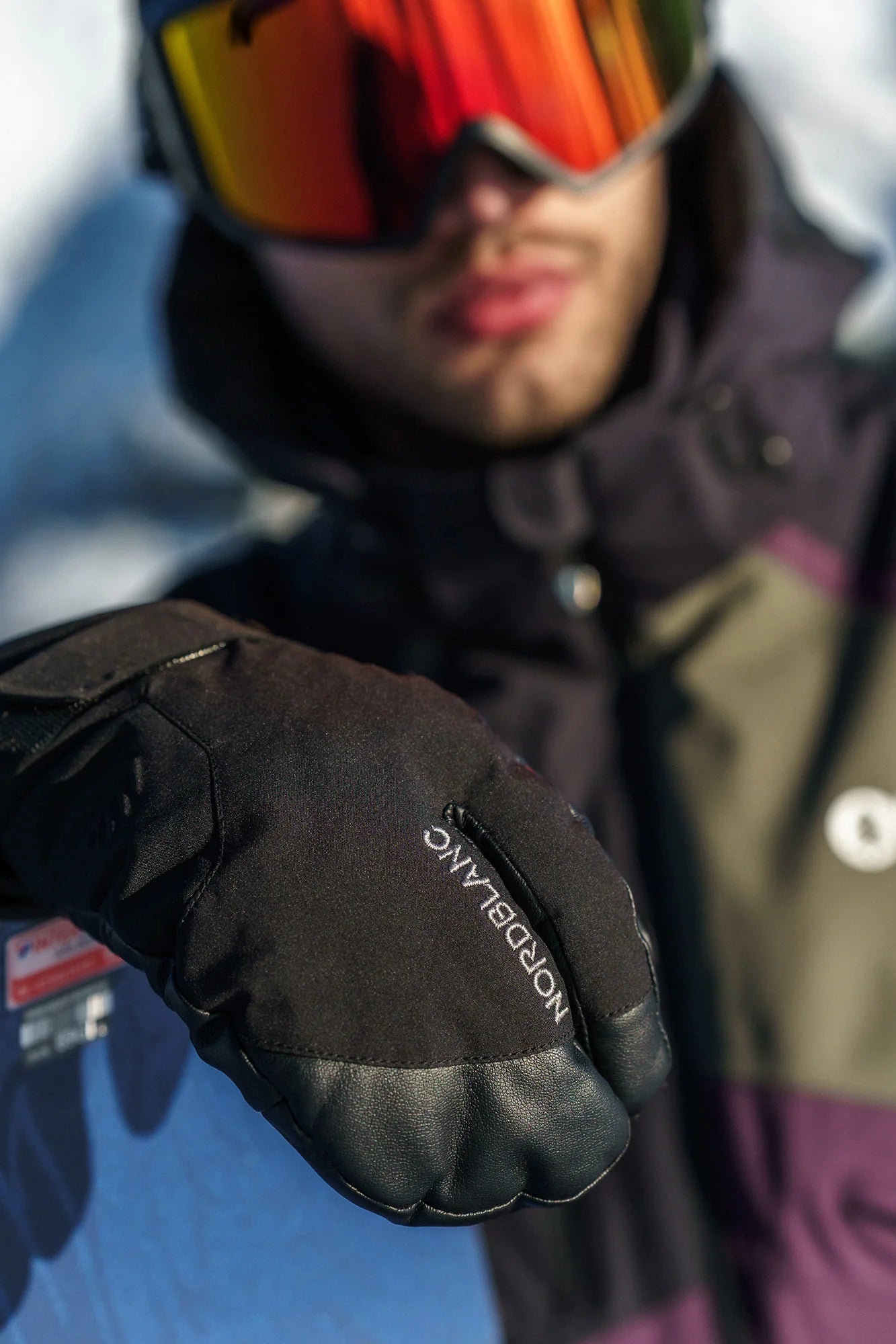 Ski gloves - CRAB black-4