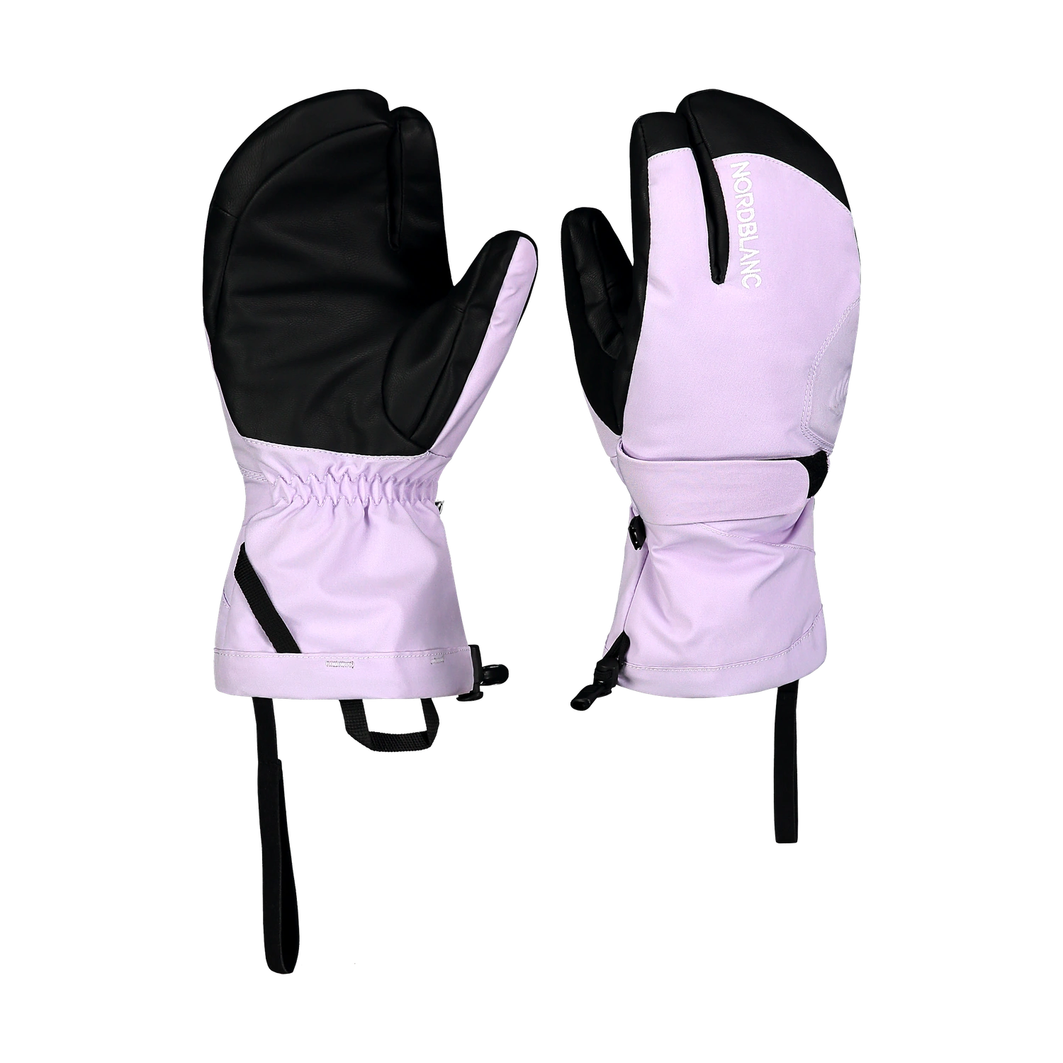 Ski gloves - CRAB violet
