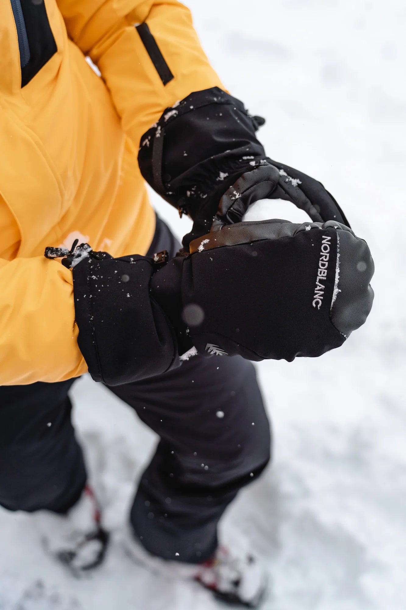 Ski gloves - CLACK black-2