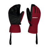 Ski gloves - ALPINE wine red