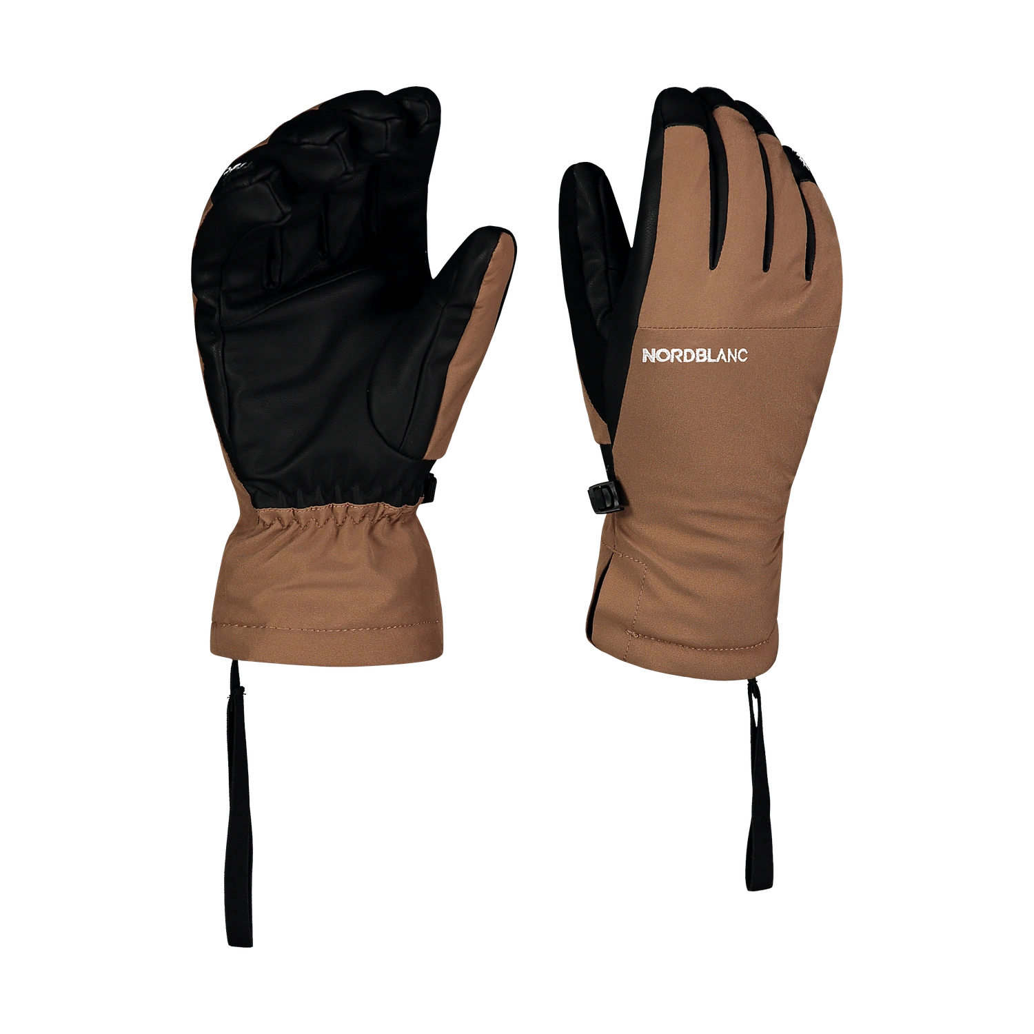 Ski gloves - ALPINE brown-1