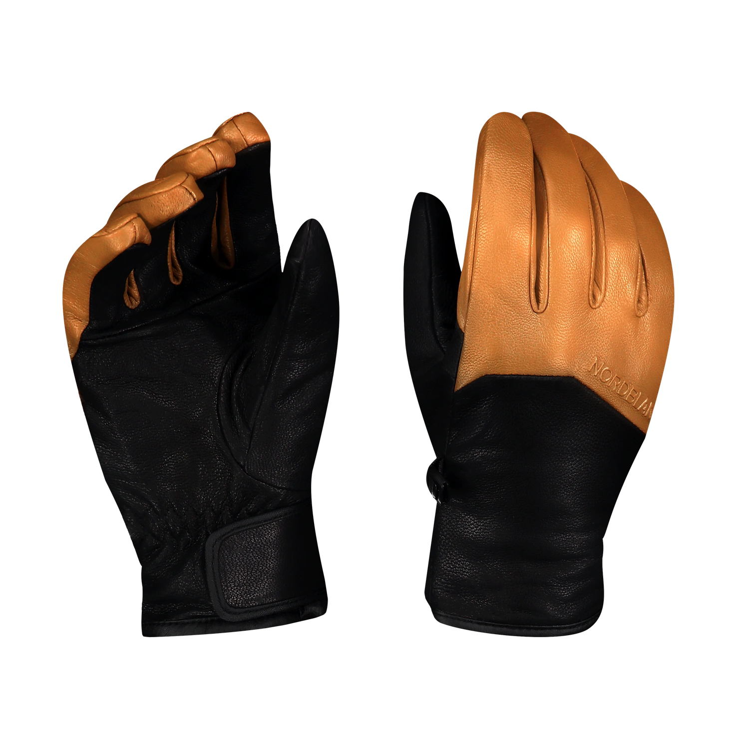 Ski gloves - THUNDERBOLT brown