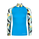 UV protection T-shirt women's - WATER blue