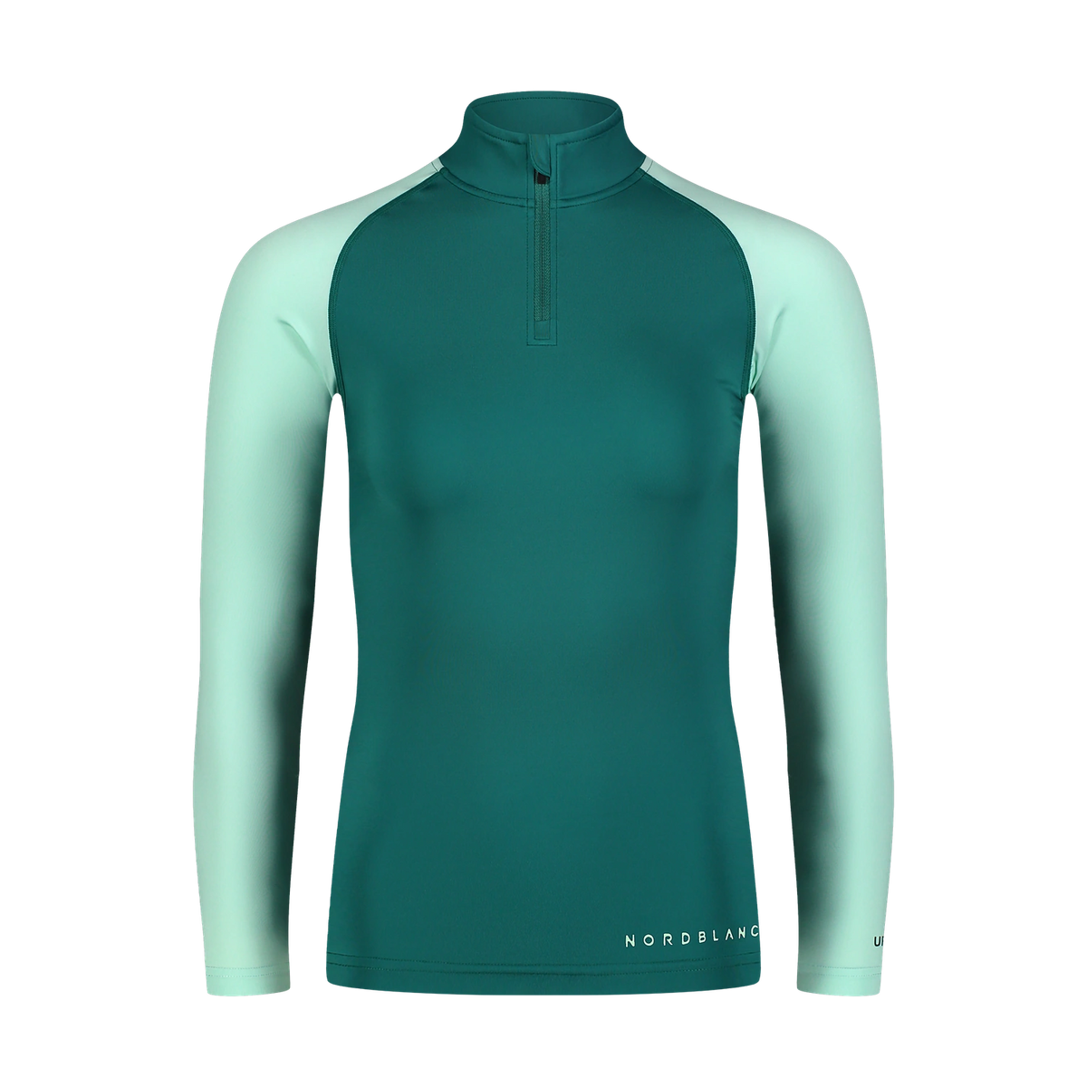 UV protection T-shirt women's - WATER green