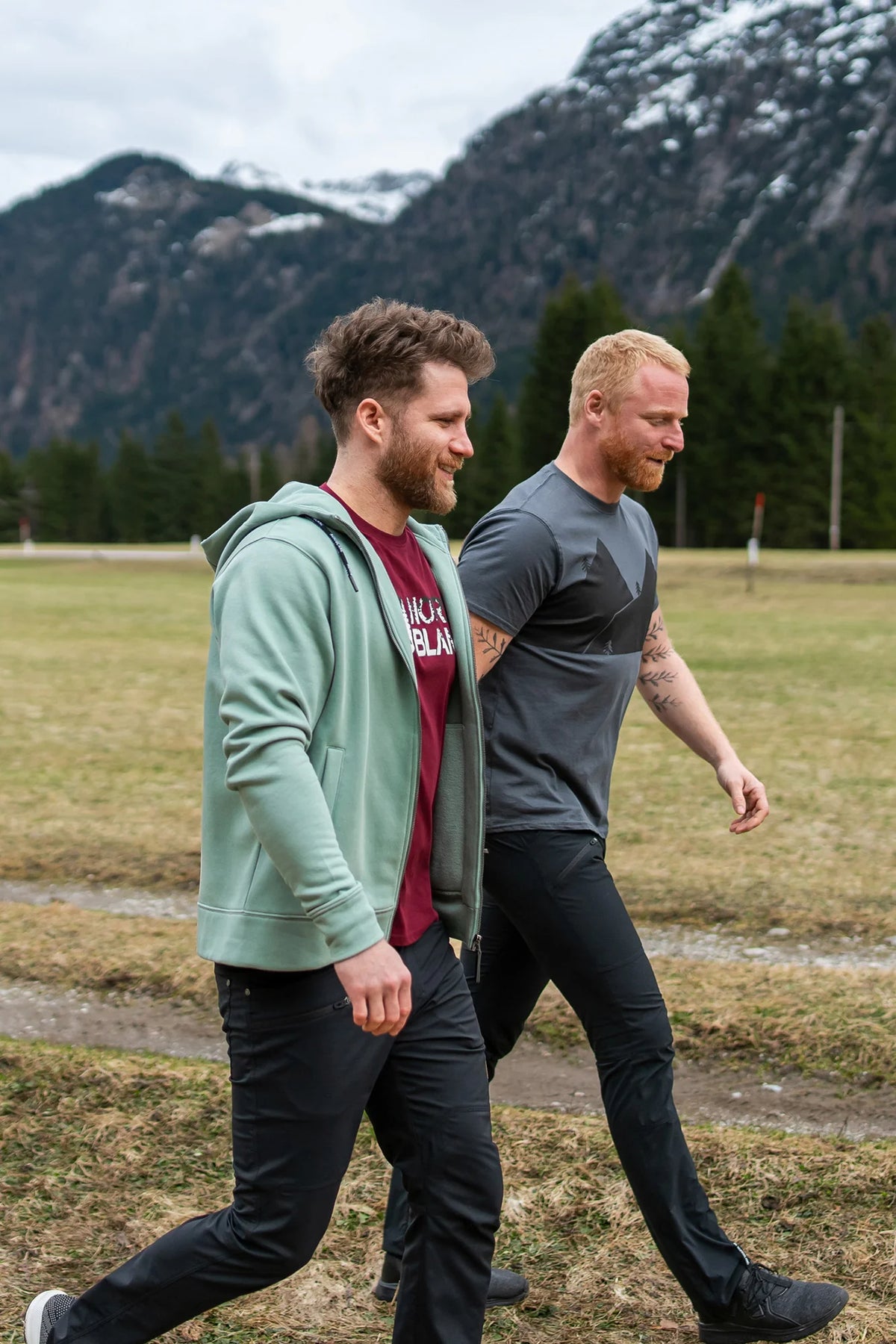 Sweatjacke Herren - MUNICIPAL grün-5