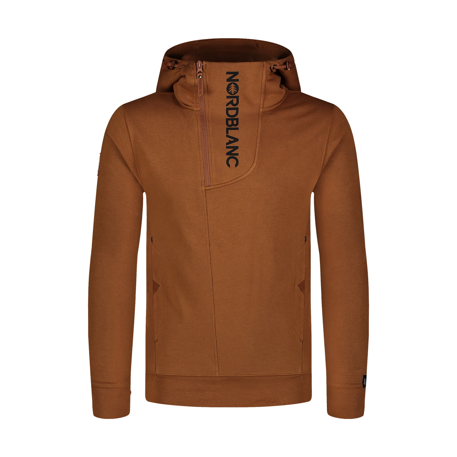 Sweatjacke Herren - DIVERGENT braun
