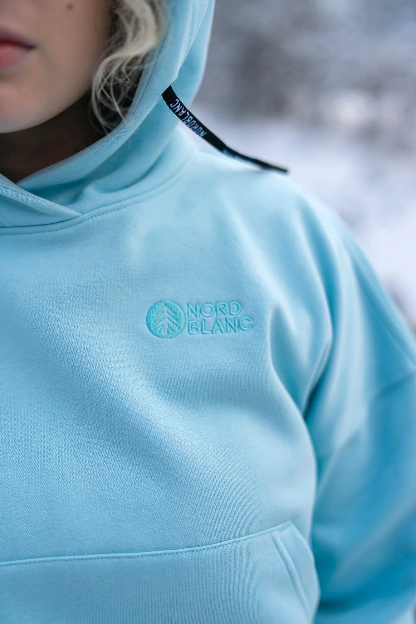 Sweatshirt women's - PLAYTIME blue-5