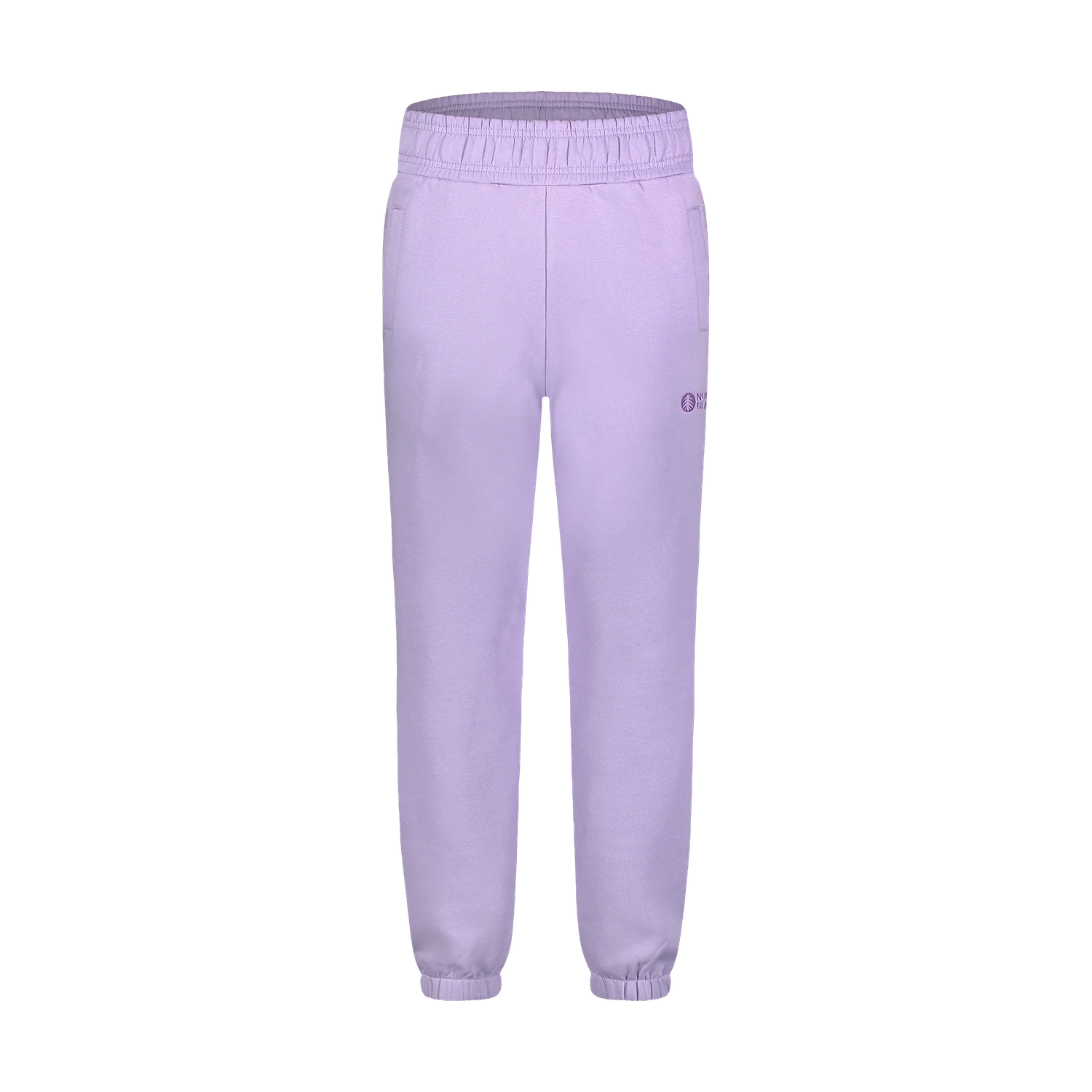 Baumwolle Sweat- hosen Damen - BOYFRIEND lila-1