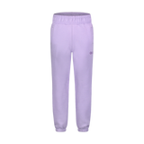 Baumwolle Sweat- hosen Damen - BOYFRIEND lila