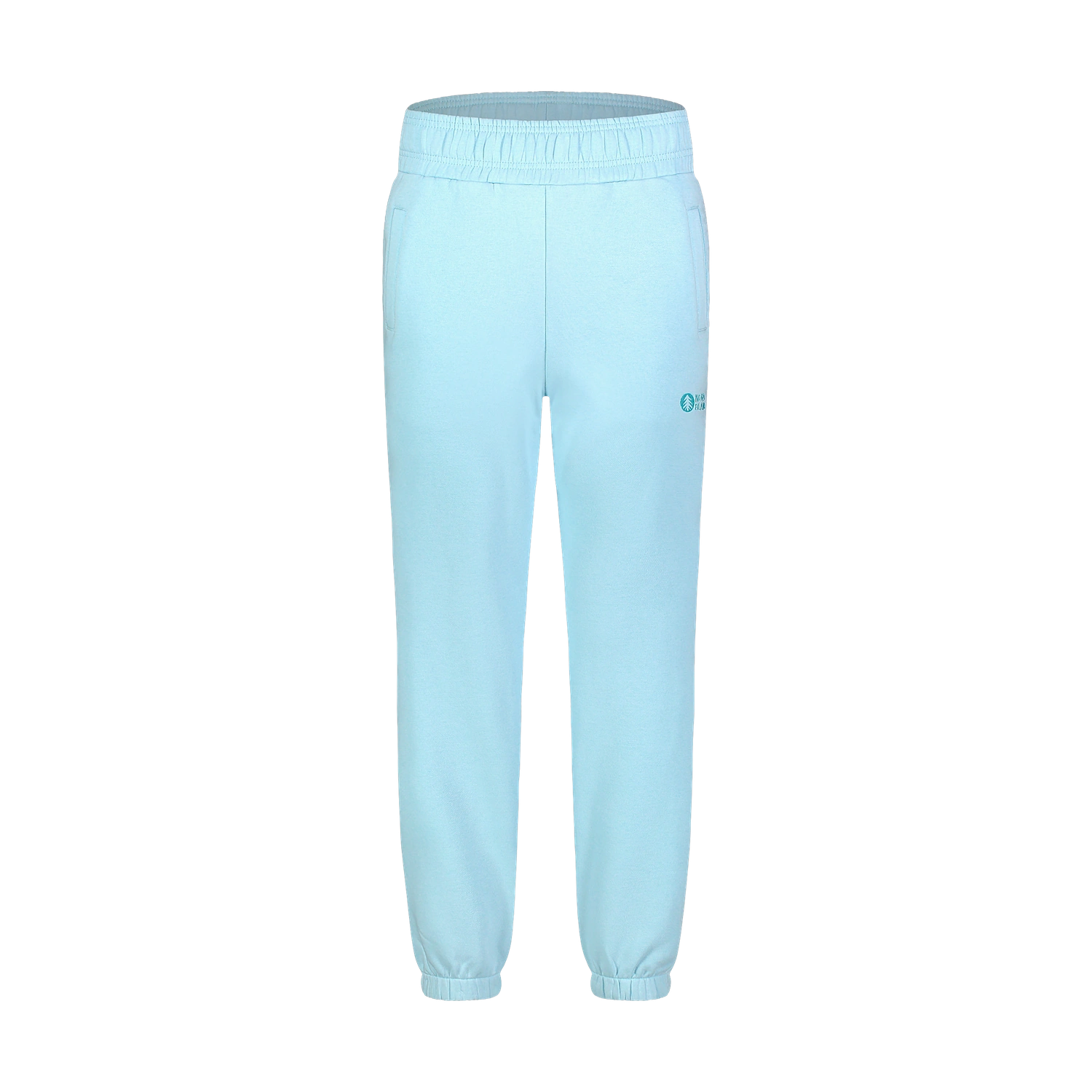 Baumwolle Sweat- hosen Damen - BOYFRIEND blau-1