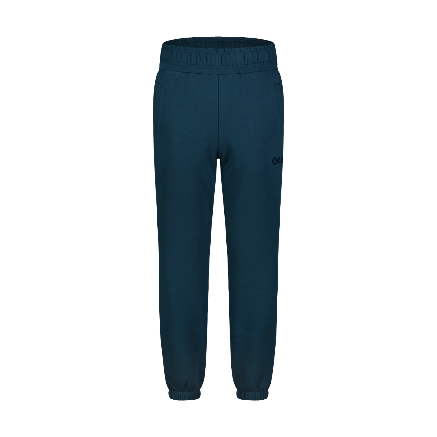 Baumwolle Sweat- hosen Damen - BOYFRIEND blau