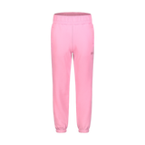 Baumwolle Sweat- hosen Damen - BOYFRIEND pink